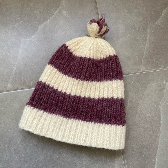 Handknit Wool Hat - Picture 3 of 5